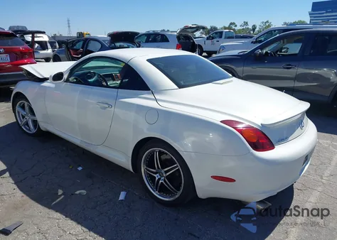 2002 Lexus Sc 430 z USA, uszkodzony, nr VIN JTHFN48Y420019410